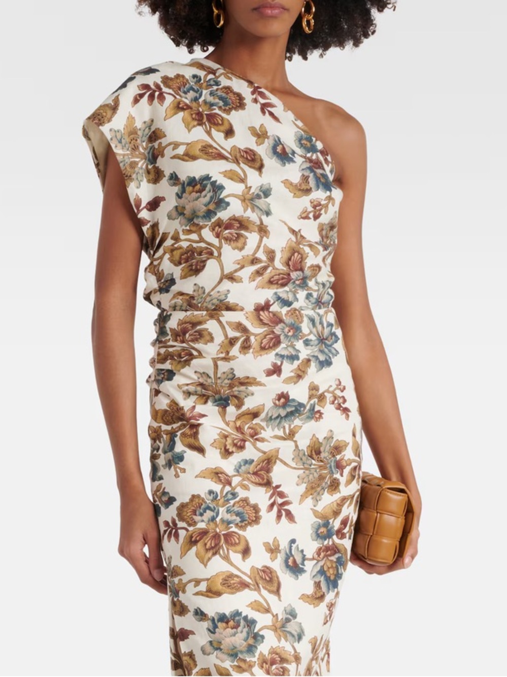 SIR. Eleanora Floral One Shoulder Top - Picture 2 of 3
